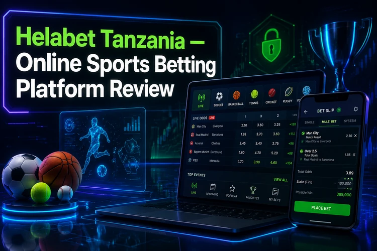 Helabet Tanzania - Online Sports Betting Platform Review