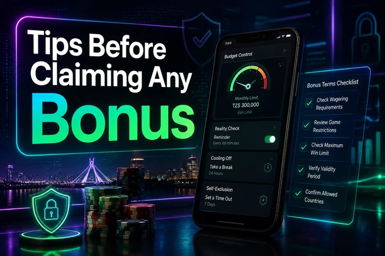 Tips Before Claiming Any Bonus